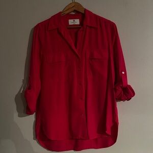 Hot Pink Babaton Utility Shirt